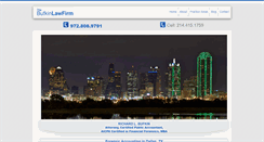 Desktop Screenshot of bufkinlaw.com